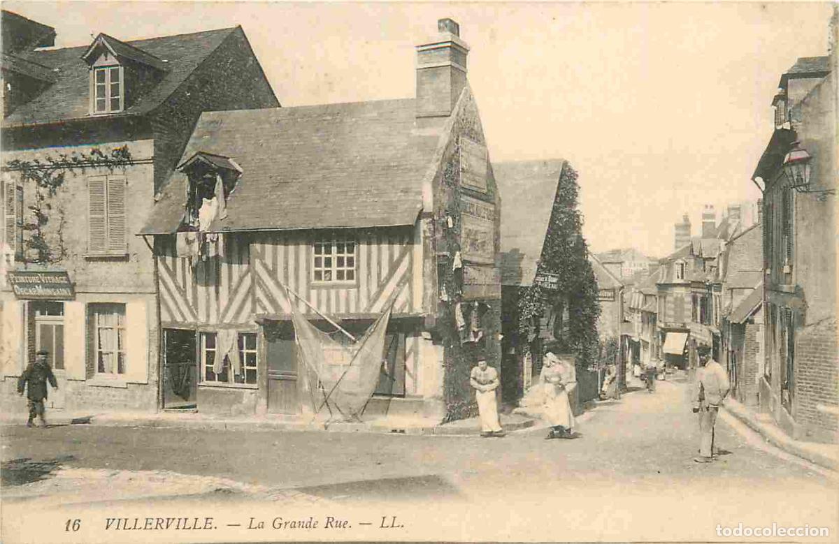 Postkarten: Carte Postale Ancienne - 14 - Villerville - La grande rue - Anim&eacute;e - CPA - Voyag&eacute;e en 1920 - Voir Sc