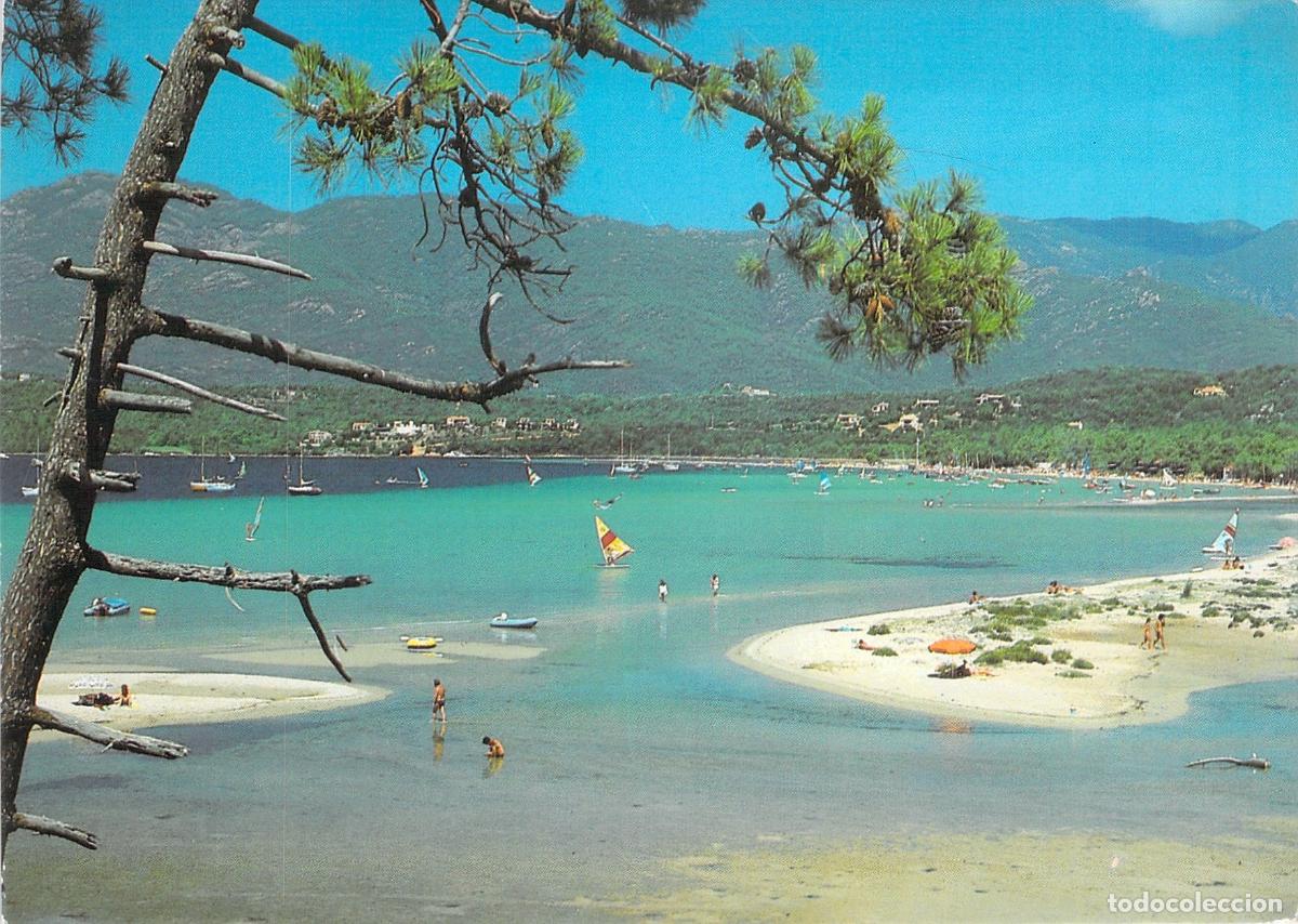 Postcards: Postal del Golfo di Sogno en C&oacute;rcega, Francia - Paisaje Costero