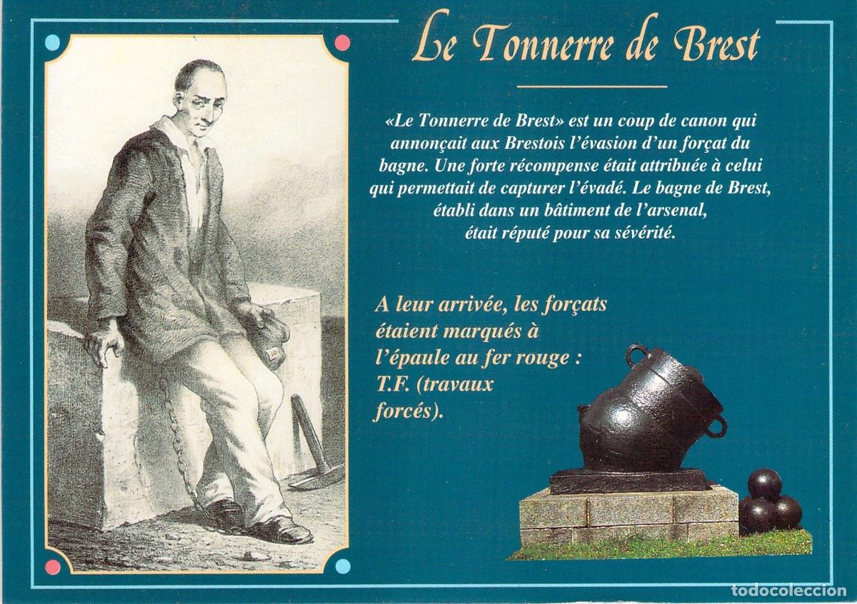Postales: Postal de Brest Francia - Historia de Le Tonnerre de Brest