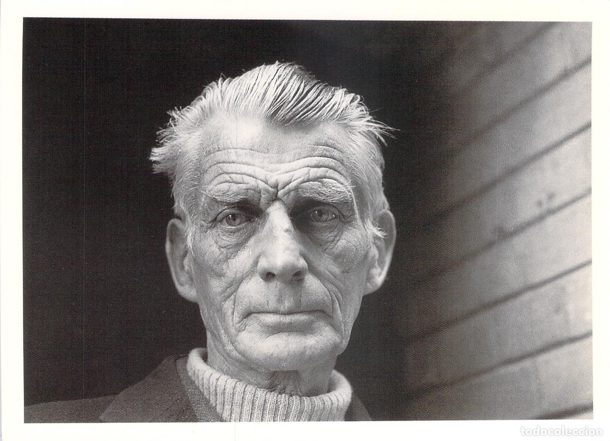 Postales: Postal Retrato de Samuel Beckett por Jane Bown National Portrait Gallery