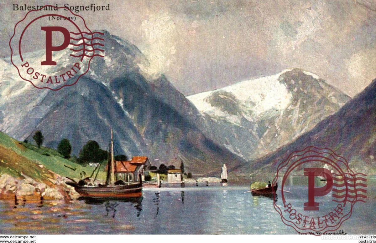 Postcards: BALESTRAND SOGNEFJORD NORWAY NORUEGA NORGE NORVEGE