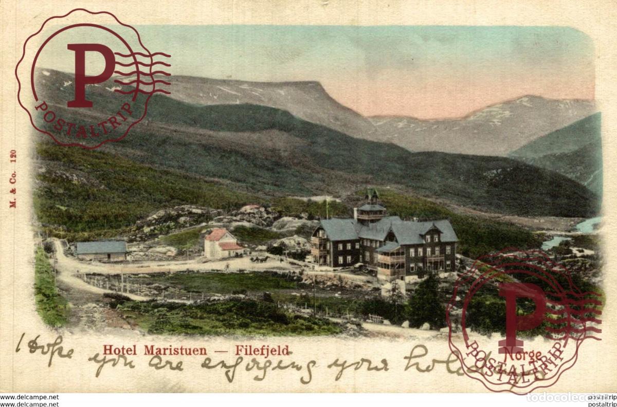 Postcards: HOTEL MARISTUEN FILEFJELD NORWAY NORUEGA NORGE NORVEGE
