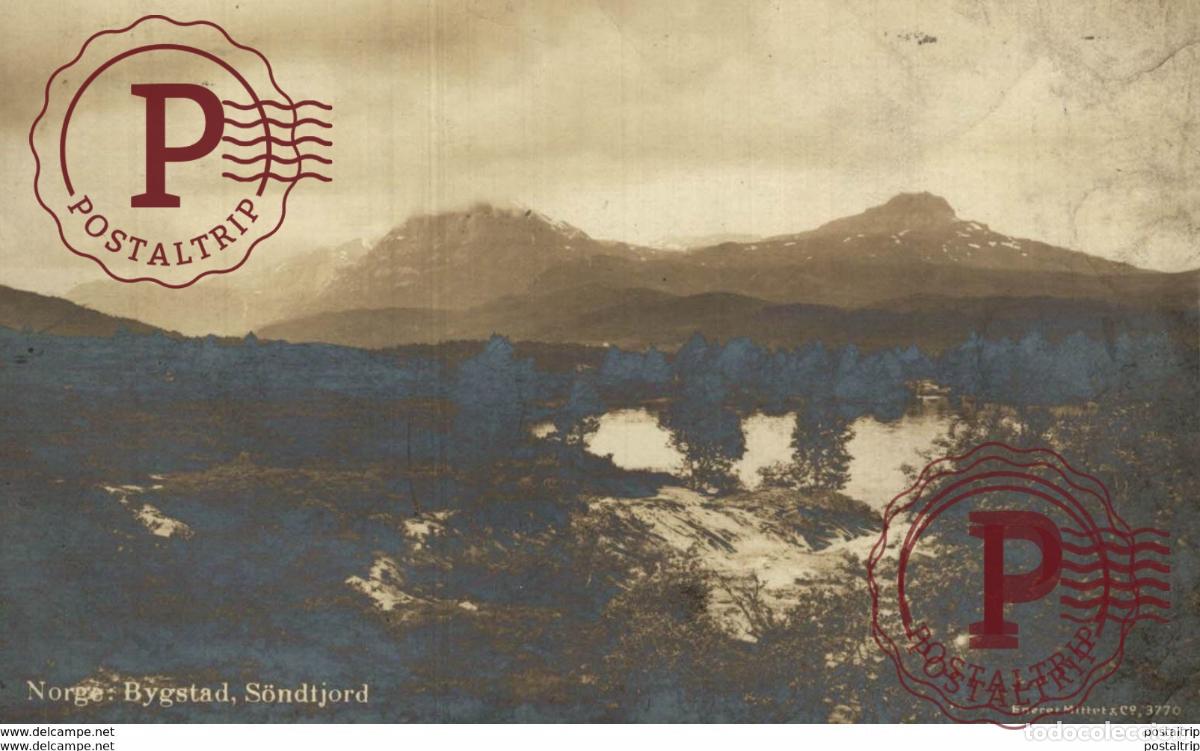 Postcards: NORGE: BYGSTAD S&Ouml;NDTJORD