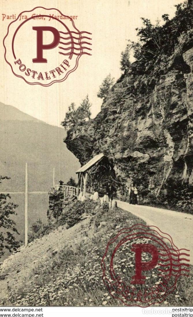 Postcards: PARTI FRA EIDE HARDANGER