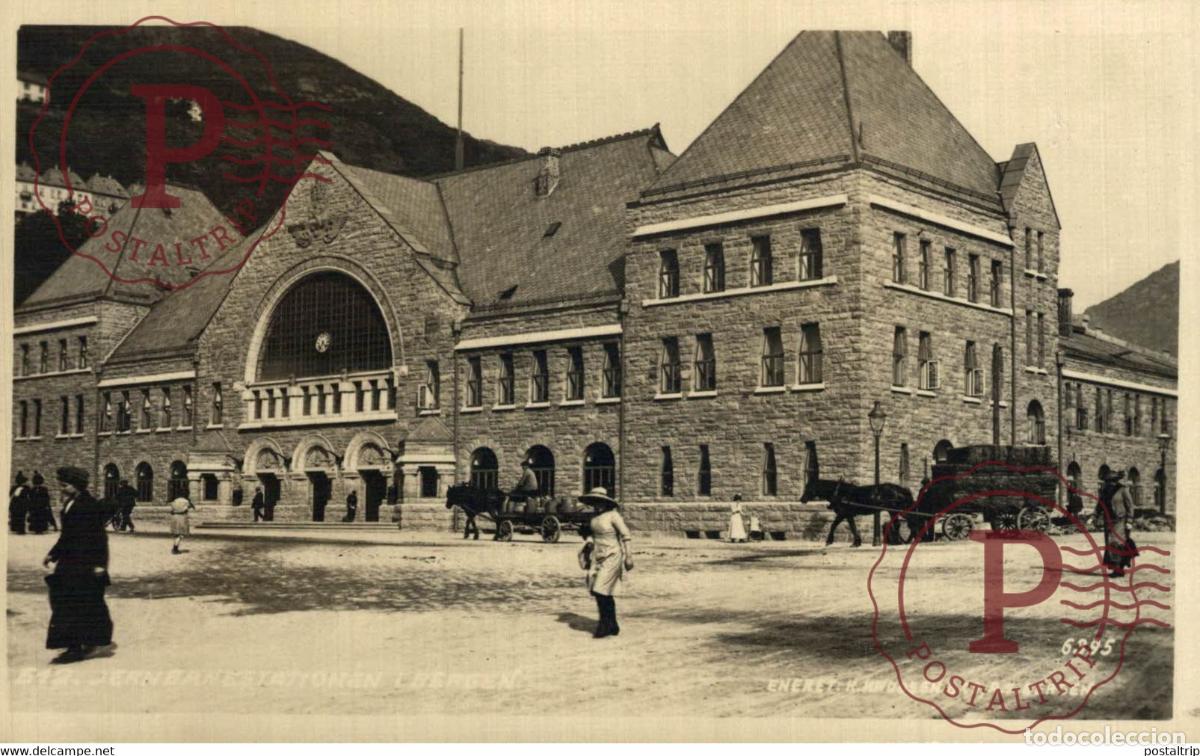 Postcards: Bergen NORUEGA NORWAY NORV&Egrave;GE