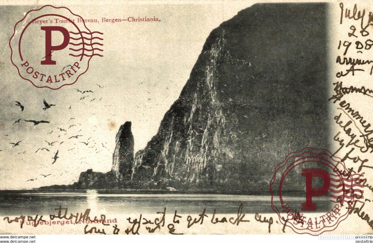 Postcards: FUGLEBJERGET NORDLAND Norwegen NORWAY NORUEGA NORGE NORVEGE