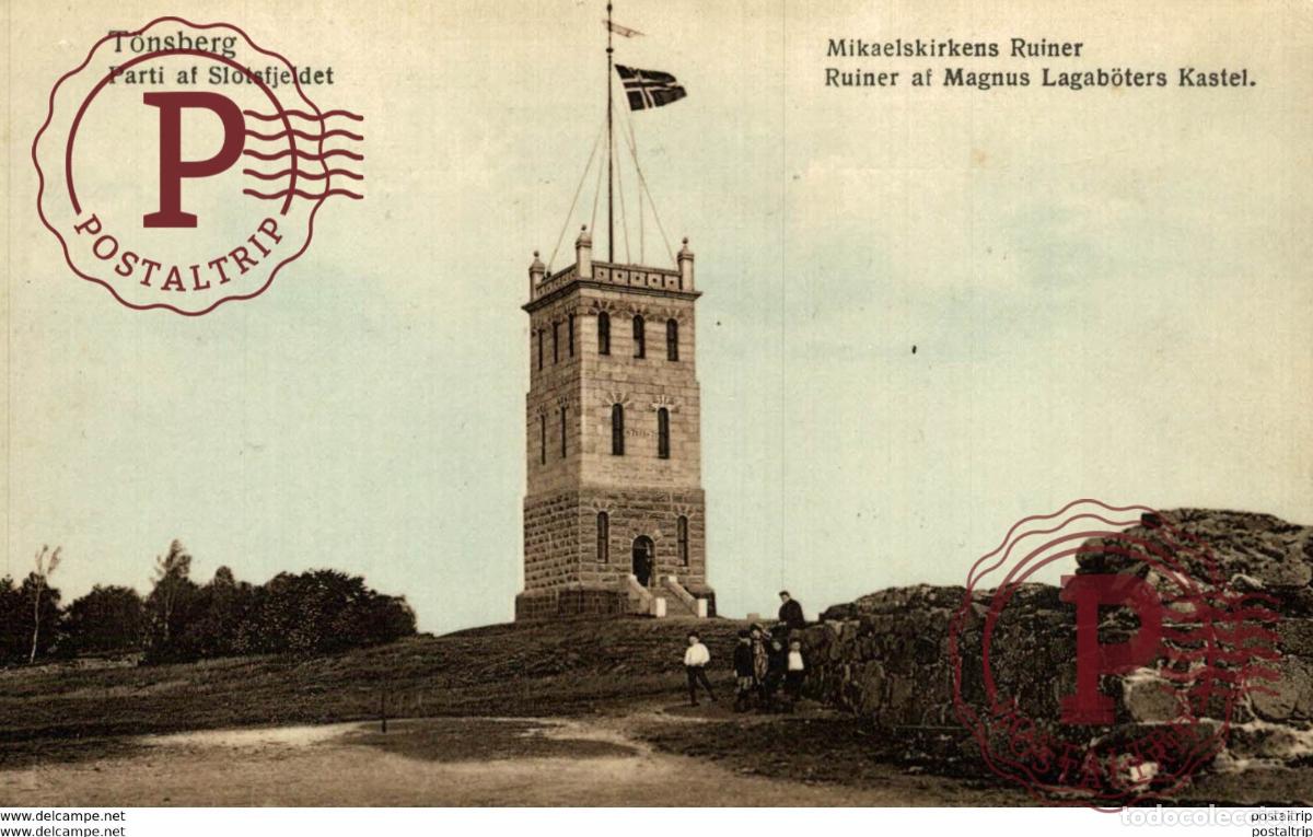 Postales: TONSBERG PARTI SLOTSFJELDET Norwegen NORWAY NORUEGA NORGE NORVEGE