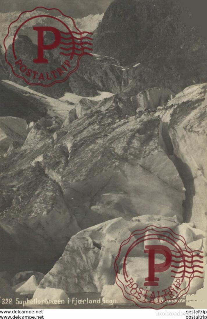 Cartes Postales: SUPHELLERBROEEN I FJOERLAND SOGN. NORUEGA NORWAY NORGE. BERGEN - VED BYPARKEN
