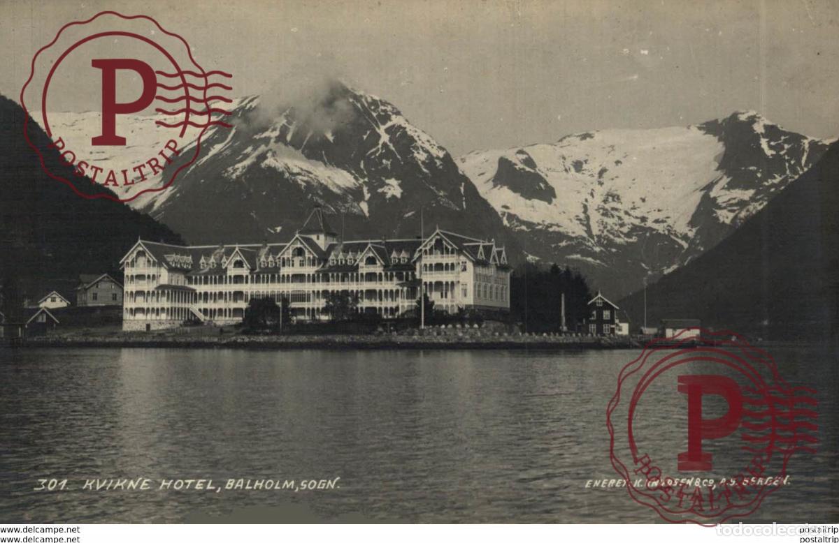 Cartes Postales: KVIKNES HOTEL. NORUEGA NORWAY NORGE. BERGEN - VED BYPARKEN