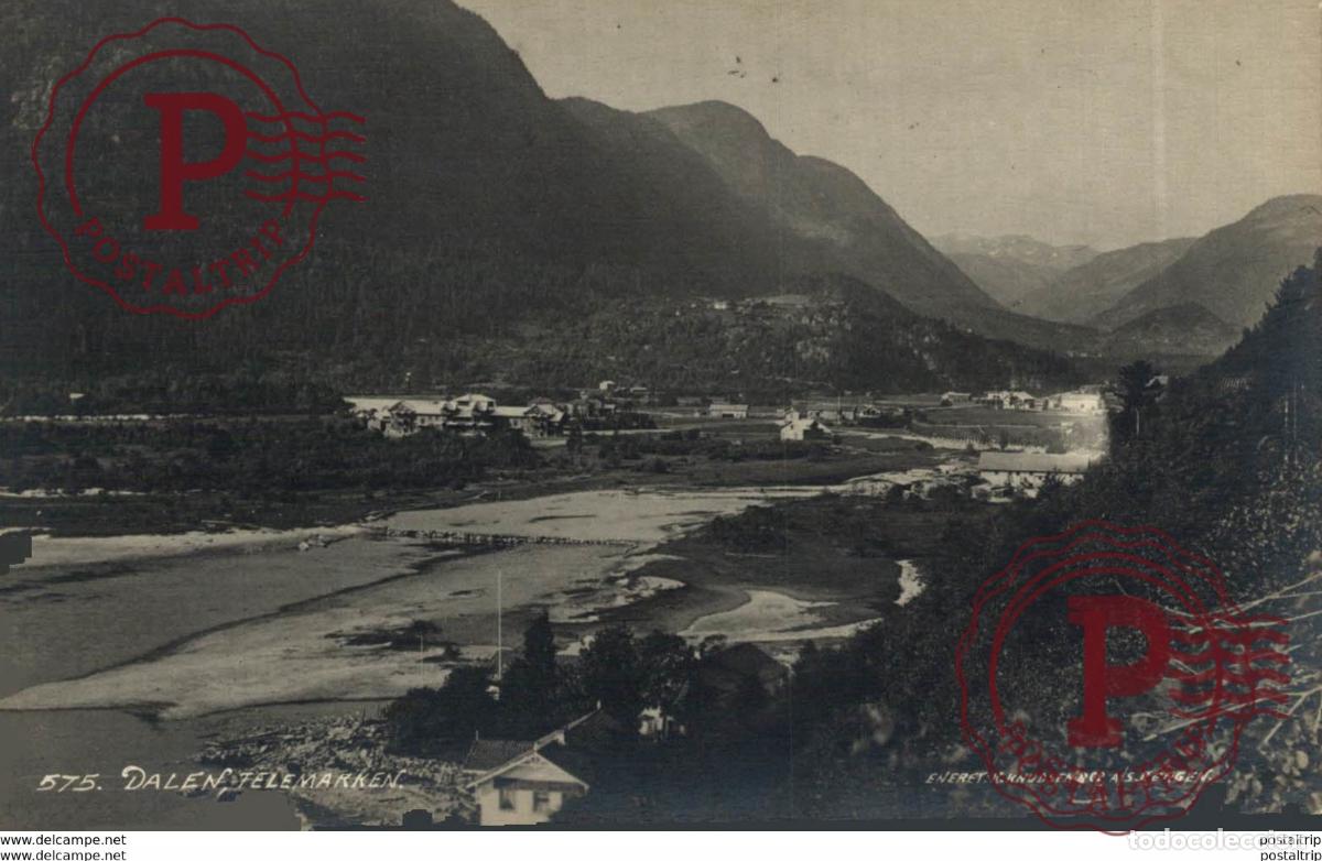 Cartes Postales: DALEN TELEMARKEN. NORUEGA NORWAY NORGE. BERGEN - VED BYPARKEN