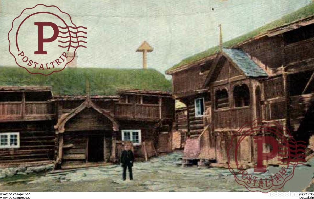 Postales: NORUEGA NORWAY NORGE. BJ&Oslash;LSTAD GAARD.GUDBRANDSDALEN