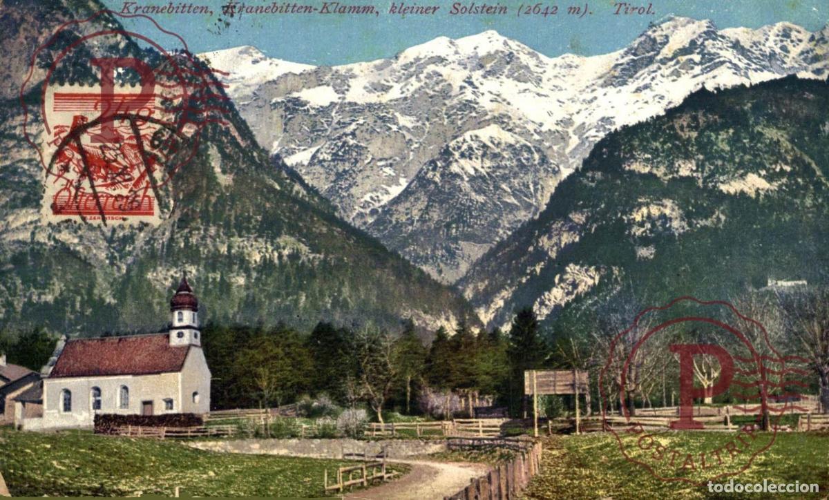 Cartoline: AUSTRIA Autriche Innsbruck - Kranebitten - Kranebittenklamm, kleiner Solstein