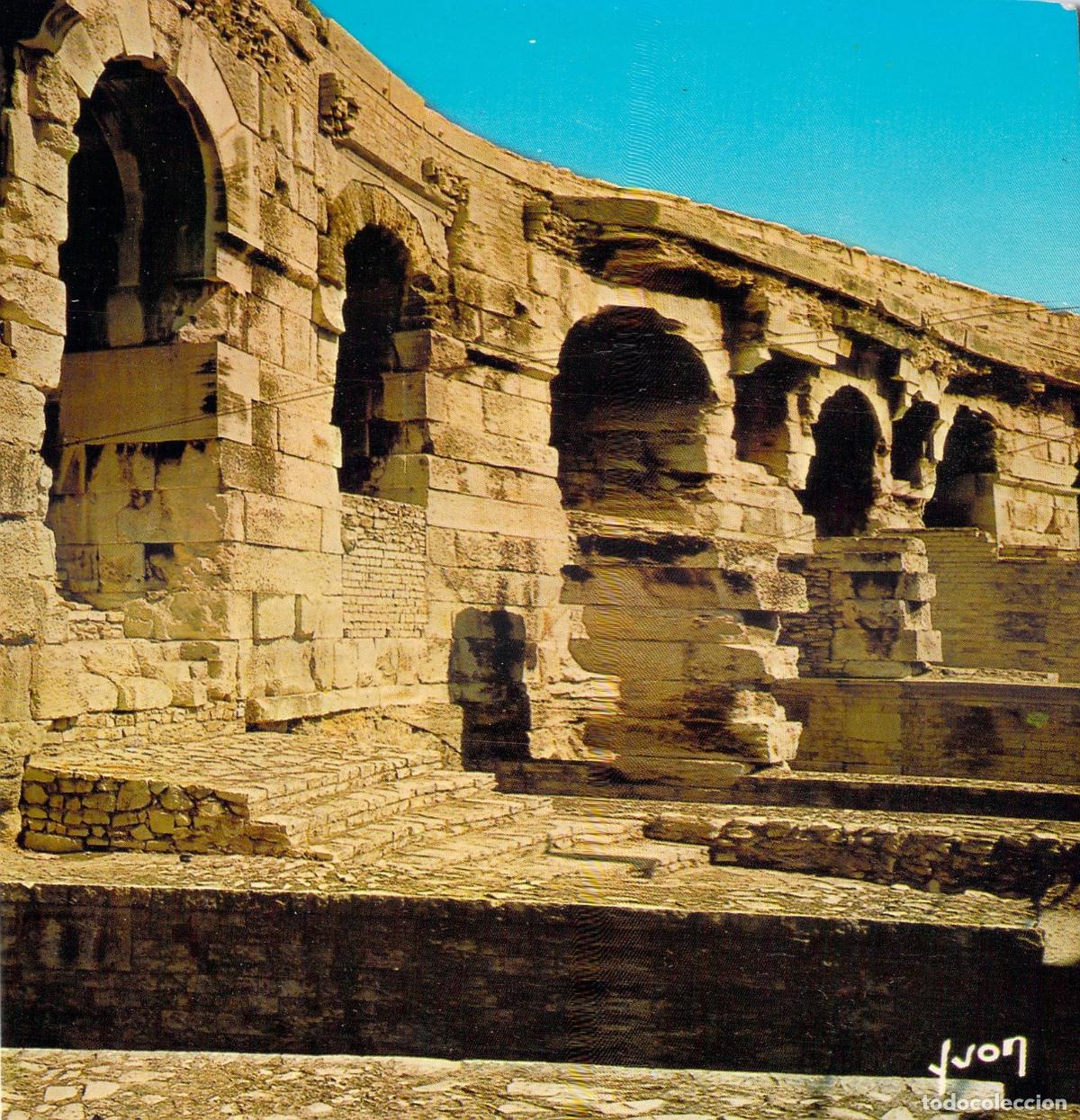 Postales: Postal de las Arenas de N&icirc;mes - Anfiteatro Romano en Francia