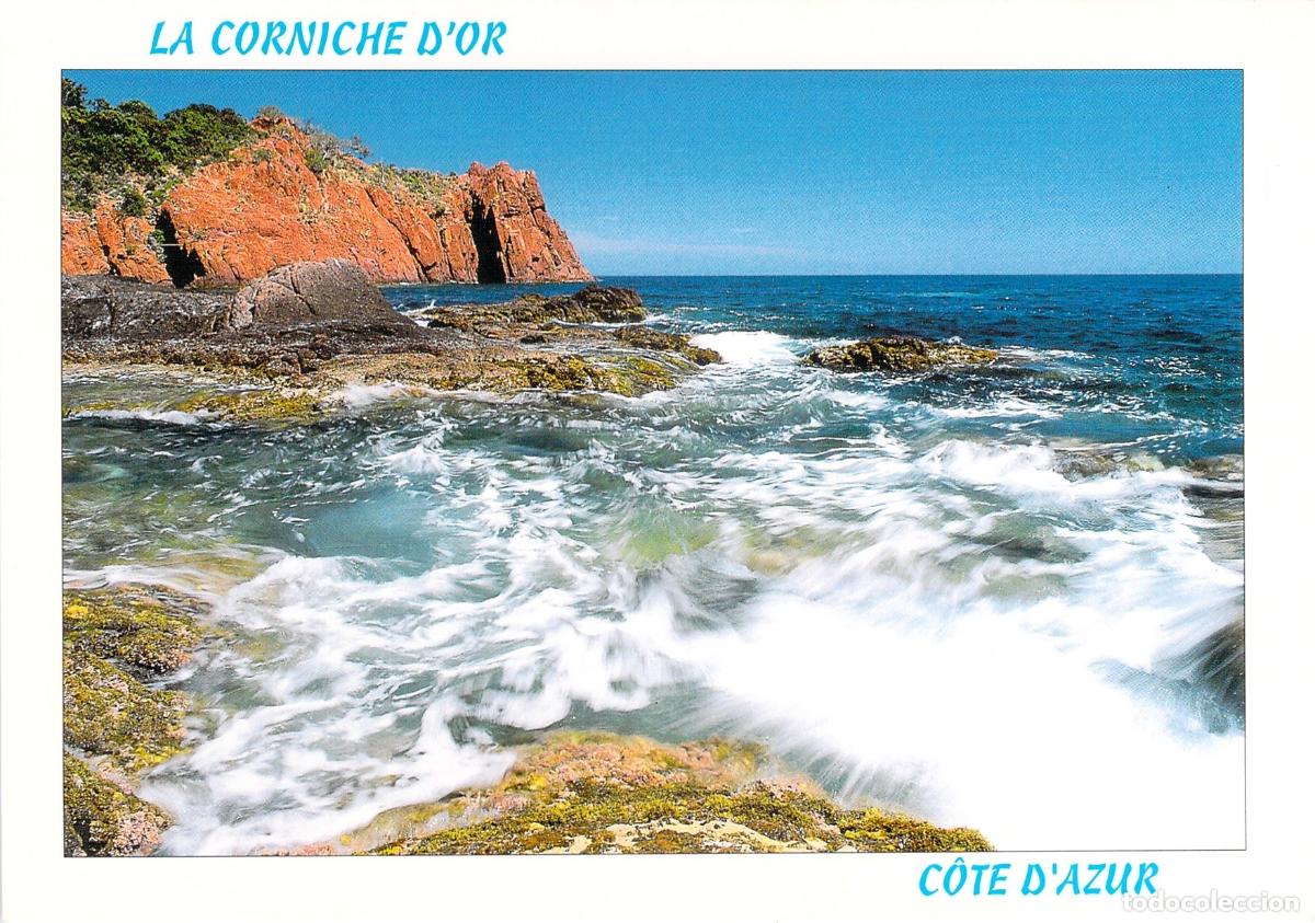 Postales: Postal de La Corniche d'Or en la Costa Azul de Francia