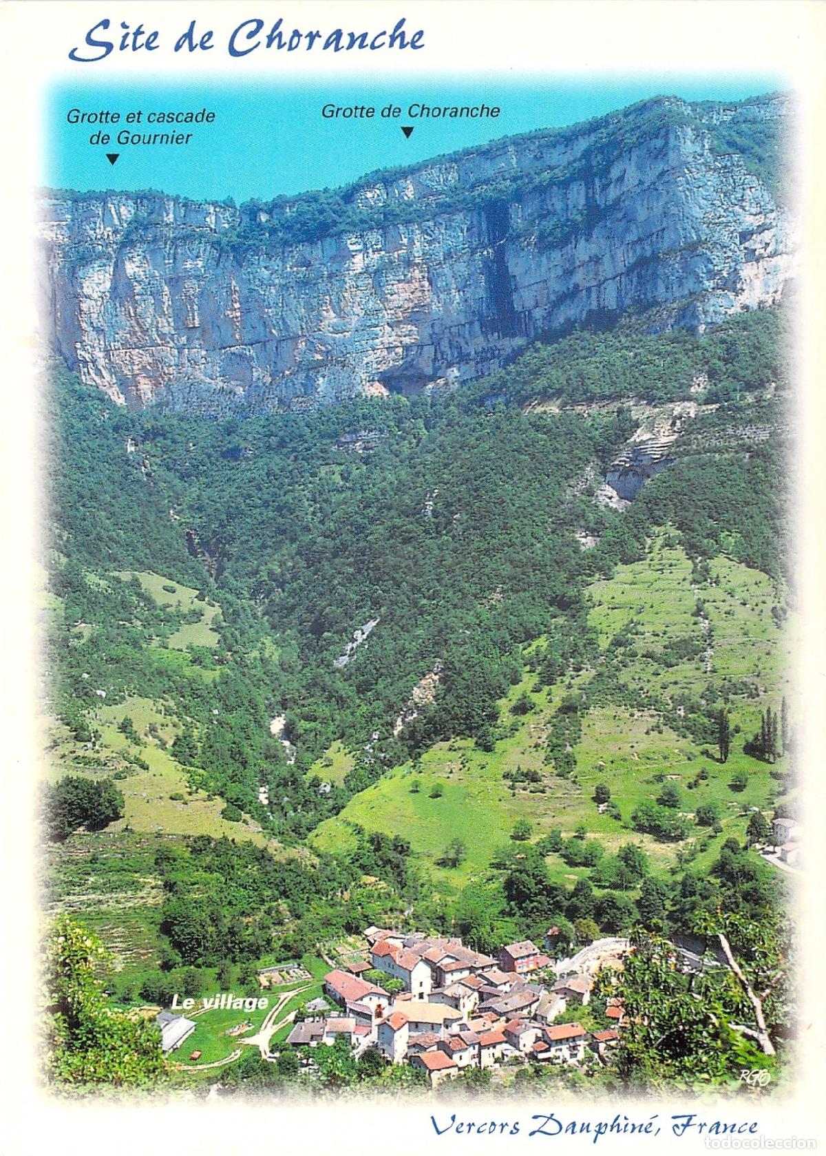 Postales: Postal de Choranche, Vercors, Dauphin&eacute;, Francia - Paisaje de Monta&ntilde;a