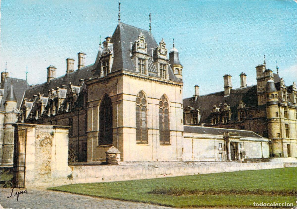 Cartes Postales: Postal del Ch&acirc;teau de &Eacute;couen y su Capilla, Francia