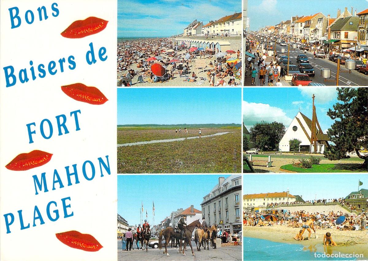 Postais: Postal Multivista de Fort-Mahon-Plage, Francia - Bons Baisers