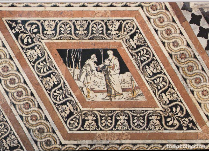 Postales: ITALIA, SIENA, CATEDRAL, ENCUENTRO DE ELIA E ACAB - PHOTO SCALA N&ordm;107 - S/C