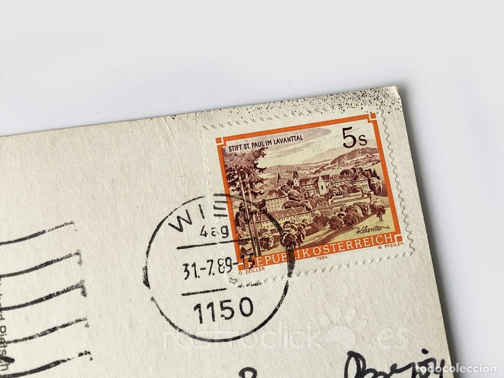 Postales: Postal de Viena circulada en 1989 - Foto 3