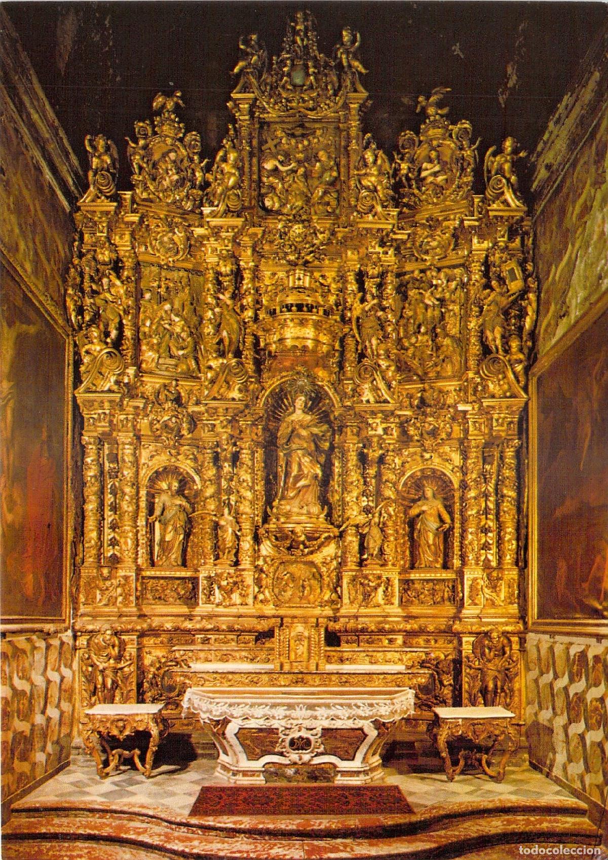 Postales: Postal del Retablo de la Inmaculada Concepci&oacute;n en la Catedral de Perpi&ntilde;&aacute;n
