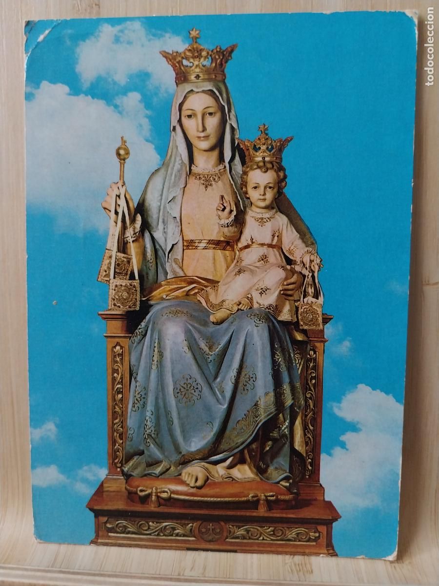 Postales: VIRGEN MONTE CARMELO CASERTA ITALIA POSTAL SC ORIGINAL ED MARCONI 438175