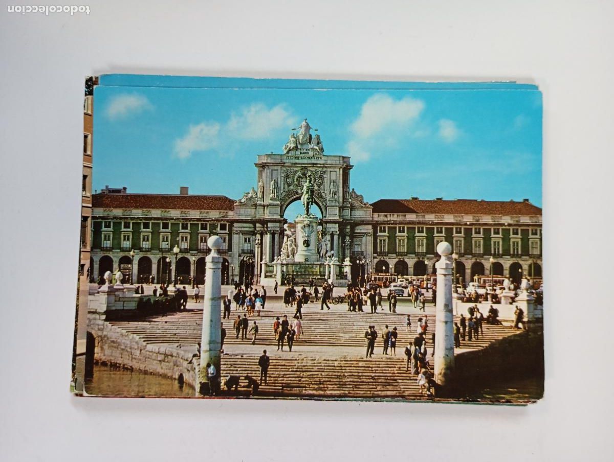 Postales: POSTAL DE LISBOA. PLAZA DEL COMERCIO. TDKP28Z2