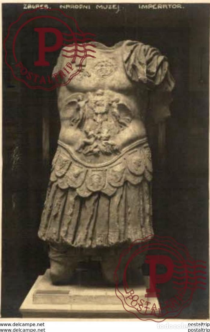 Postales: CROACIA CROATIE. Zagreb Narodni muzej. REAL PHOTO