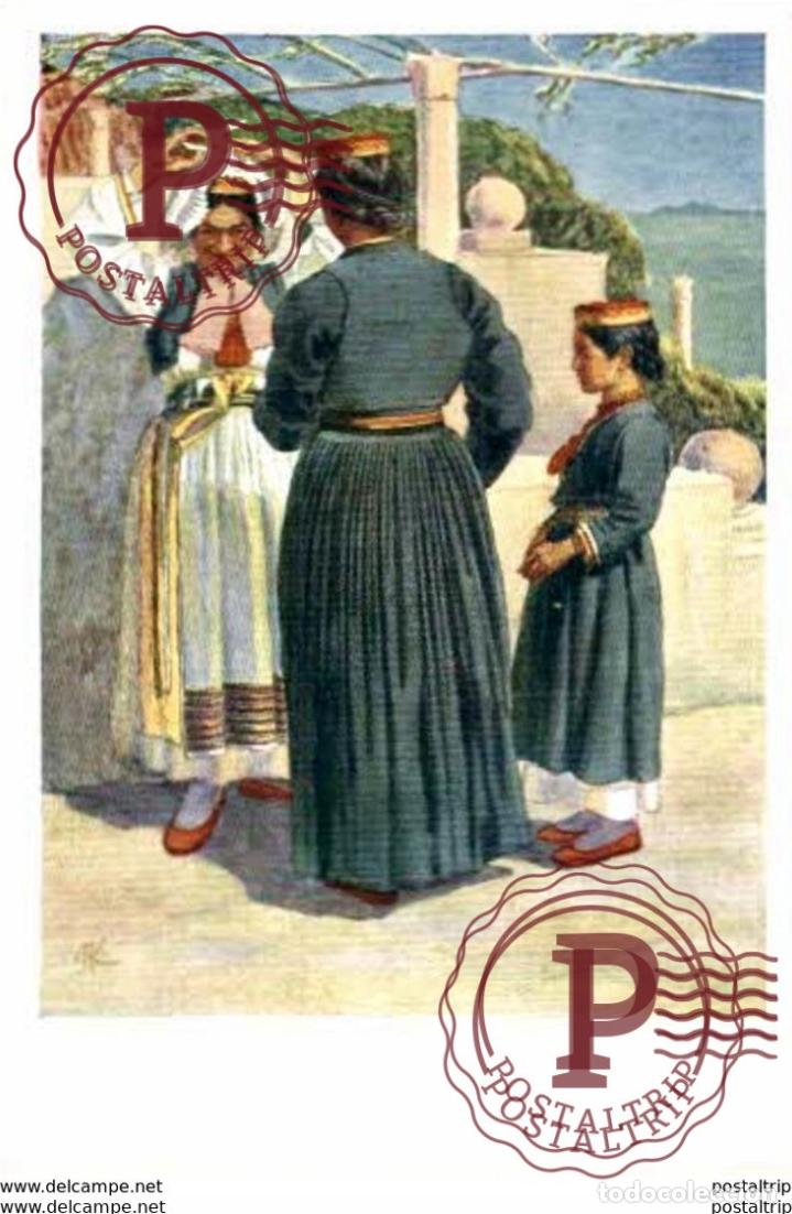 Postales: CROACIA CROATIE NARODNE NOSNJE OKOLICE DUBROVNIKA - KASPAR