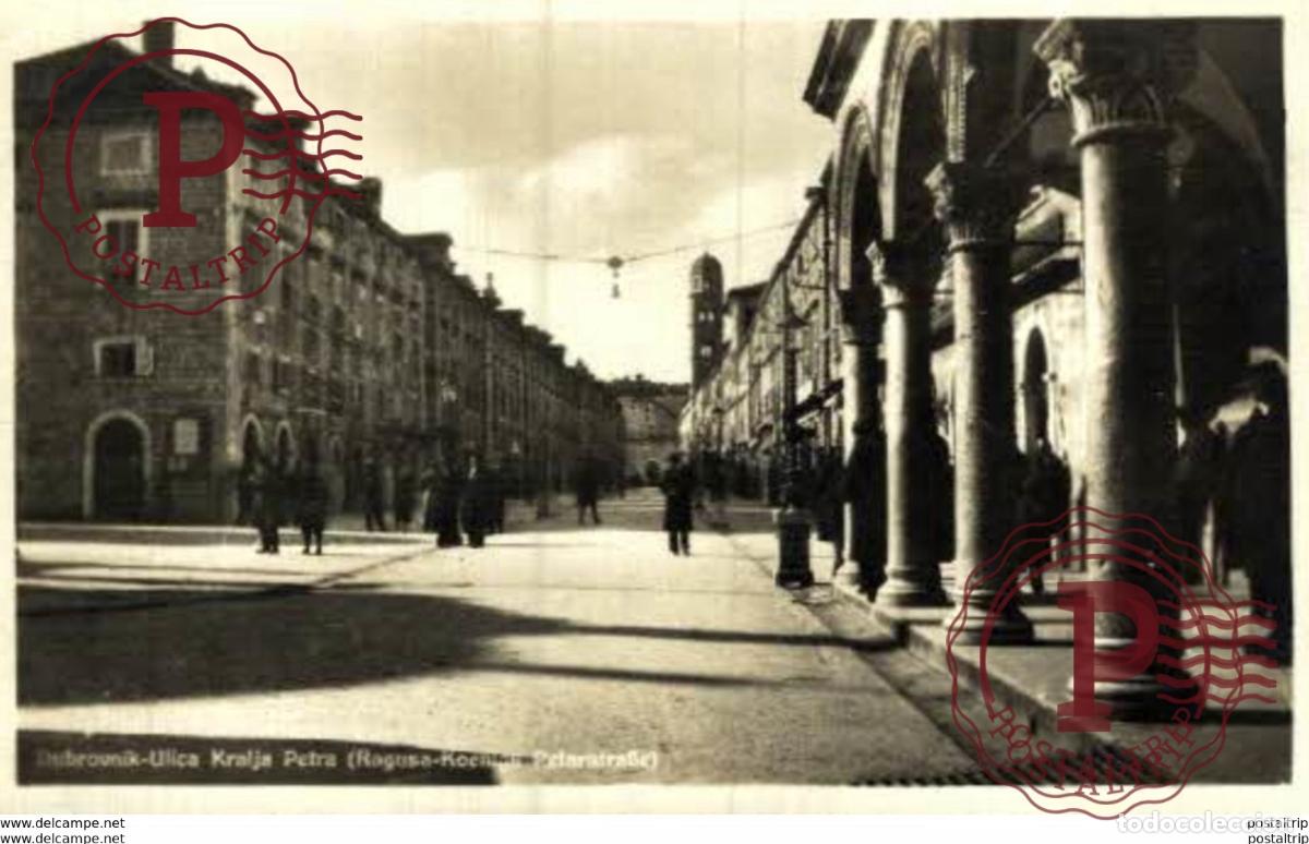 Postales: CROACIA CROATIE. DUBROVNIK ULICA KRALJA PETRA REAL PHOTO