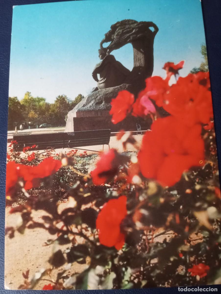 Postales: POSTAL P0LACA, 1970, MONUMENTO A CHOPIN EN VARSOVIA, CIRCULADA