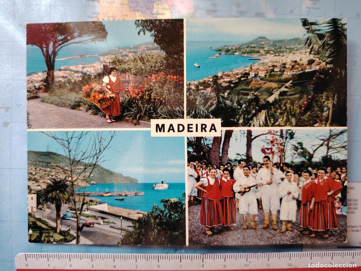 Postales: postal 4 vistal isla de Madeira - Portugal