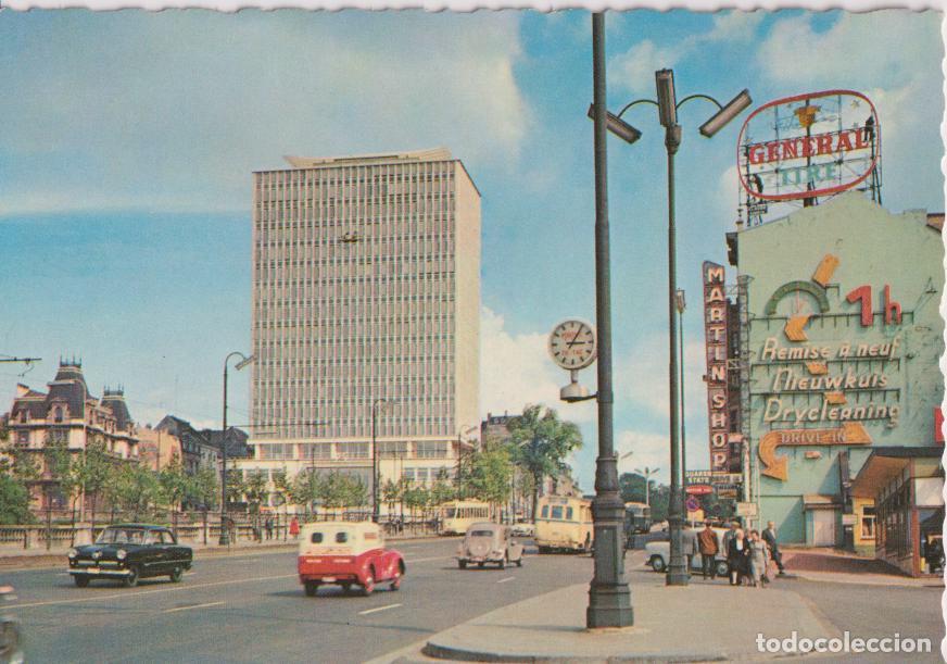 Postales: BELGICA, BRUSELAS, BOULEVARD DEL JARDIN BOT&Aacute;NICO, EDIFICIO DE LA PREVISI&Oacute;N SOCIAL - COLORPRINT 43B S