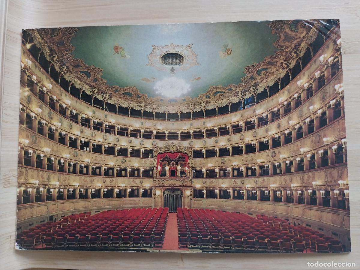 Postales: TEATRO LA FENICE VENEZIA ED GERLIN 120 CIRCULADA 1984 ORIGINAL