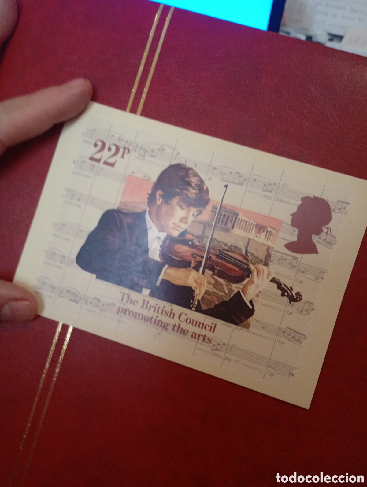 Postales: Postal Gran Breta&ntilde;a m&uacute;sica