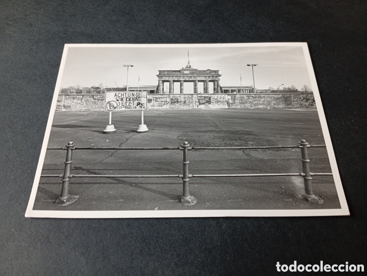 Postales: Postal Berl&iacute;n muro......