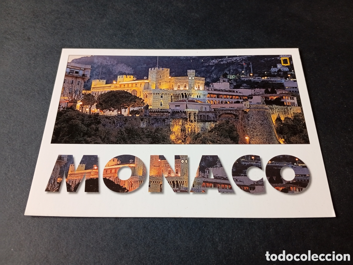 Postales: Postal M&oacute;naco........