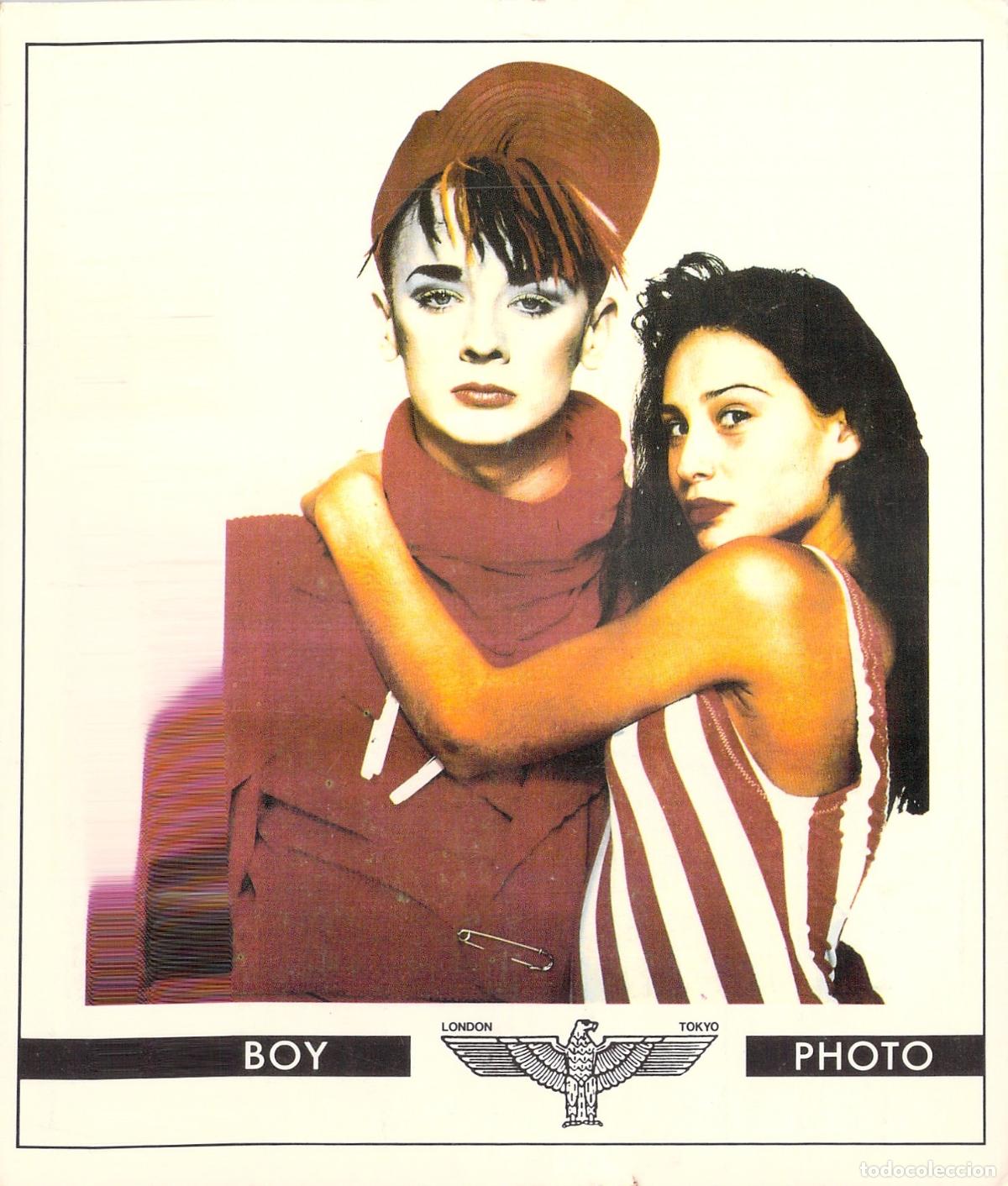 Postales: Postal de Boy George para la Marca Boy London