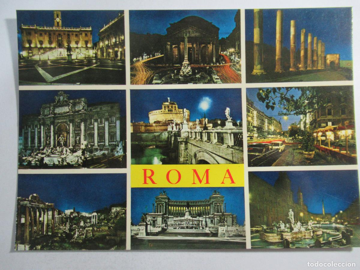 Postales: Italia - Roma - Diversos aspectos - S/C