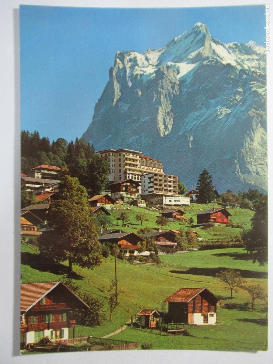 Postales: Grindelwald - Wetterhorn - S/C