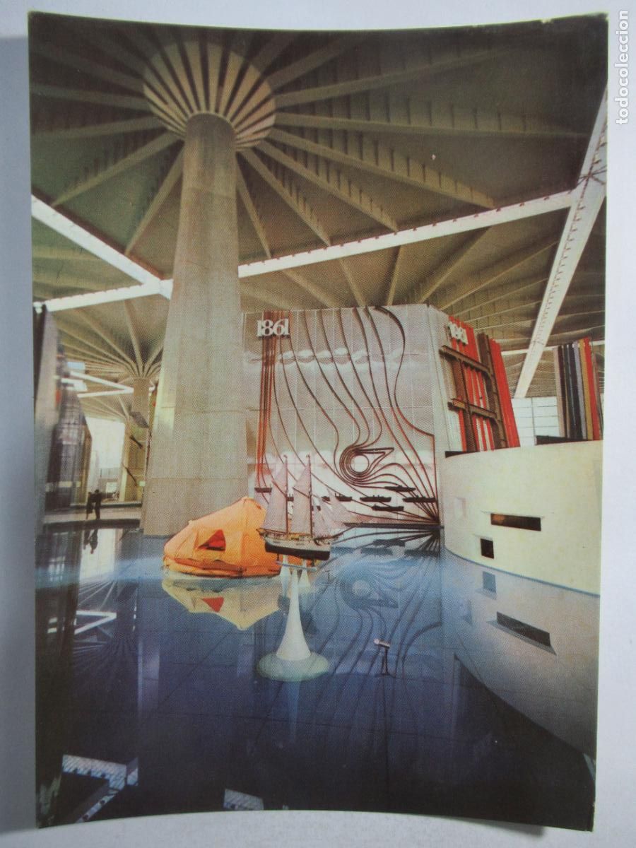 Postales: Torino - Interno del Palazzo del Lavoro - S/C