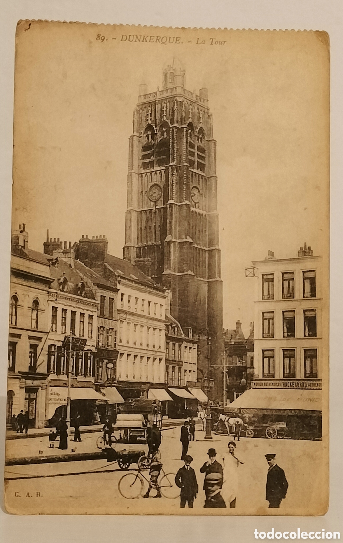 Postales: Dunkerque,La tour (Francia)