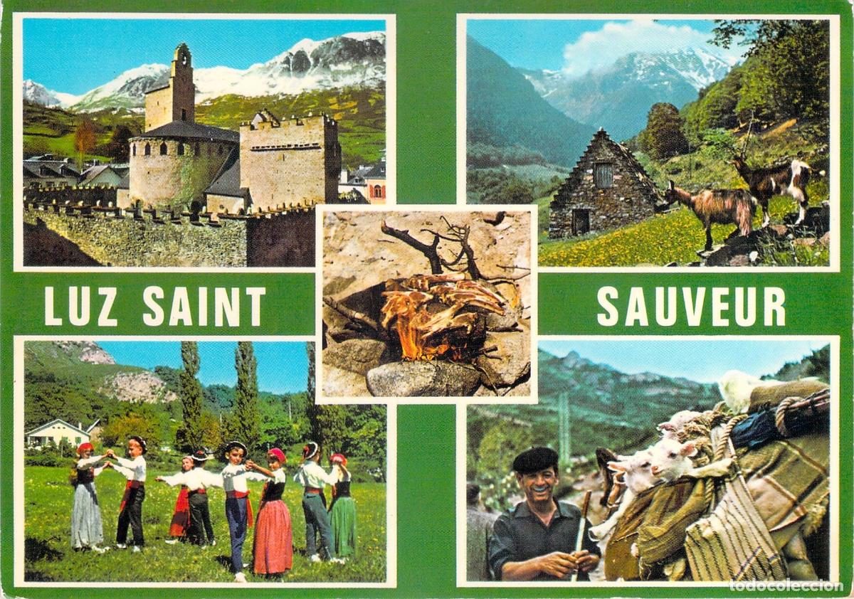 Postales: Postal de Luz-Saint-Sauveur, Pirineos Franceses - Multivista