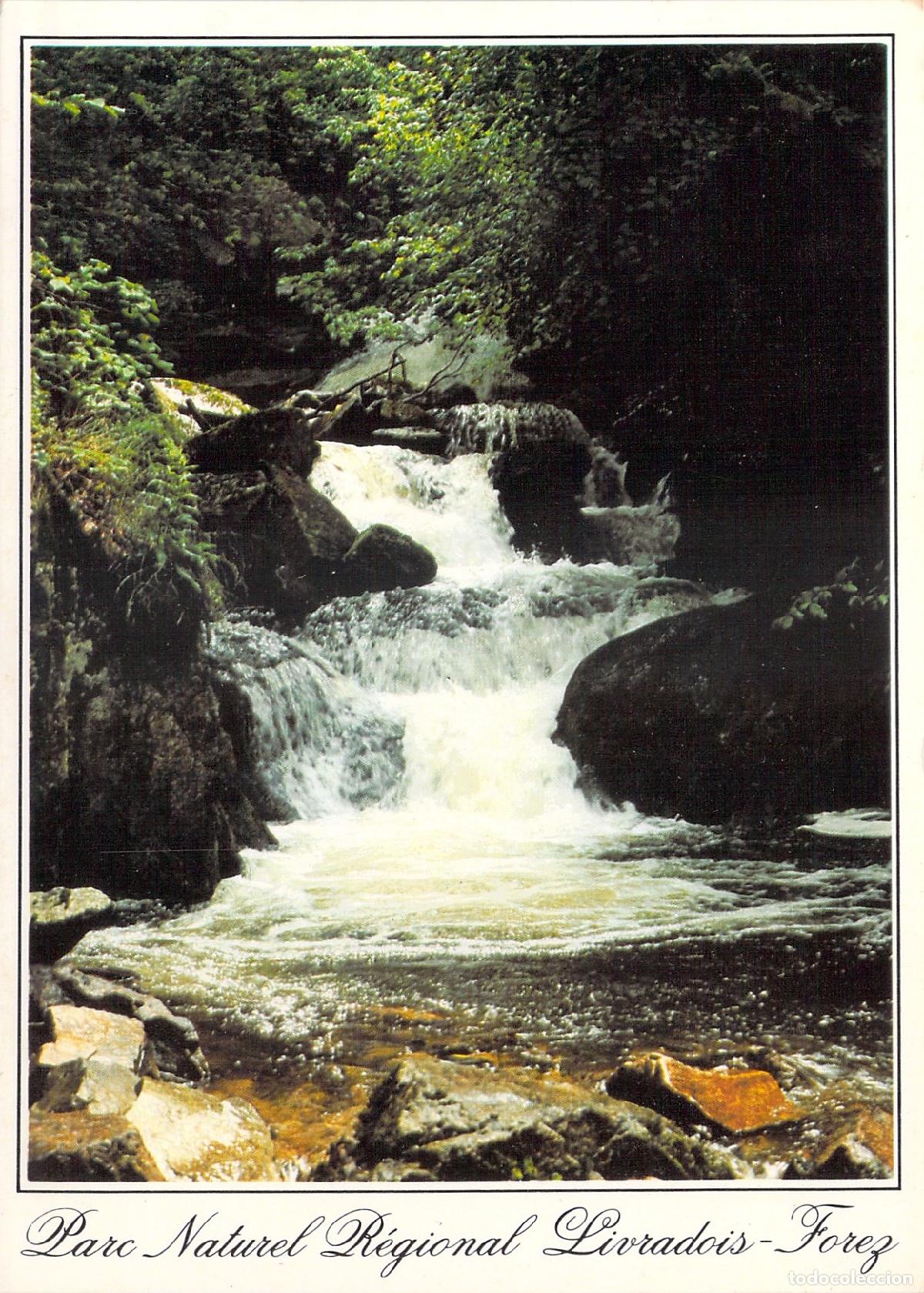 Postales: Postal Cascada del Creux de Saillant, Parque Natural Livradois-Forez