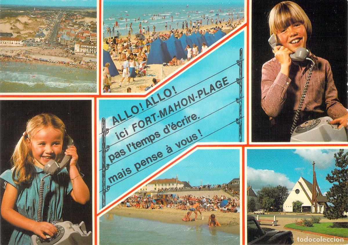 Postales: Postal de Fort-Mahon-Plage Costa de Opalo Francia Multivista