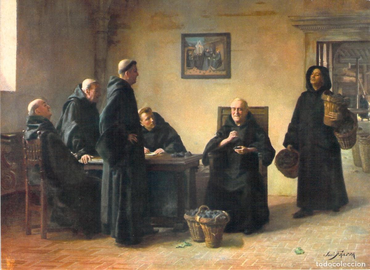 Postales: Postal Dom P&eacute;rignon Catando Uvas Mo&euml;t & Chandon &Eacute;pernay