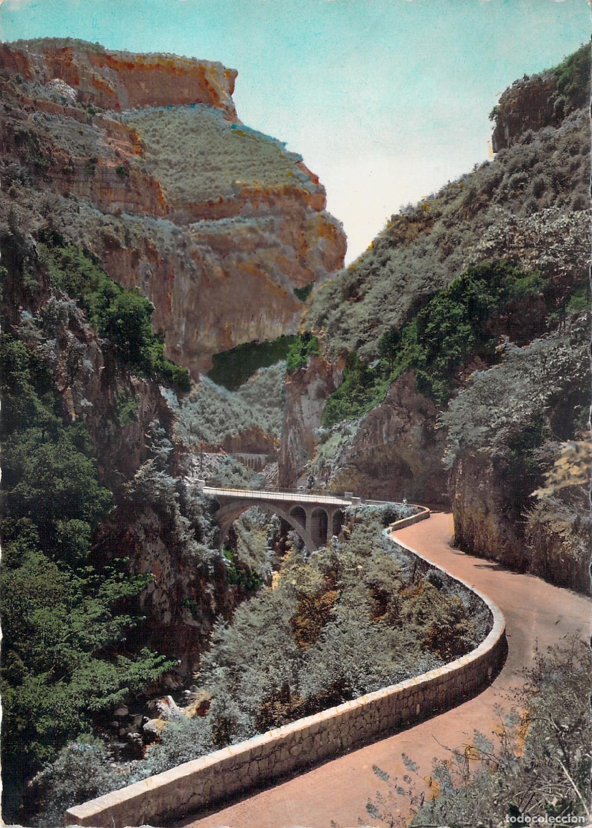 Cartes Postales: Postal Gorges du Loup Pont de l'Ab&icirc;me Francia