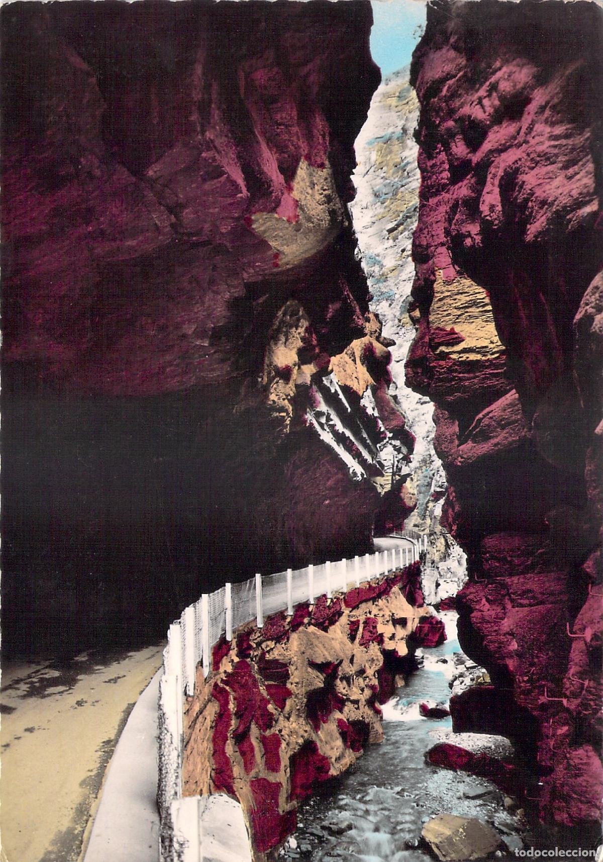 Cartoline: Postal de las Gorges du Cians, Alpes Mar&iacute;timos, Francia