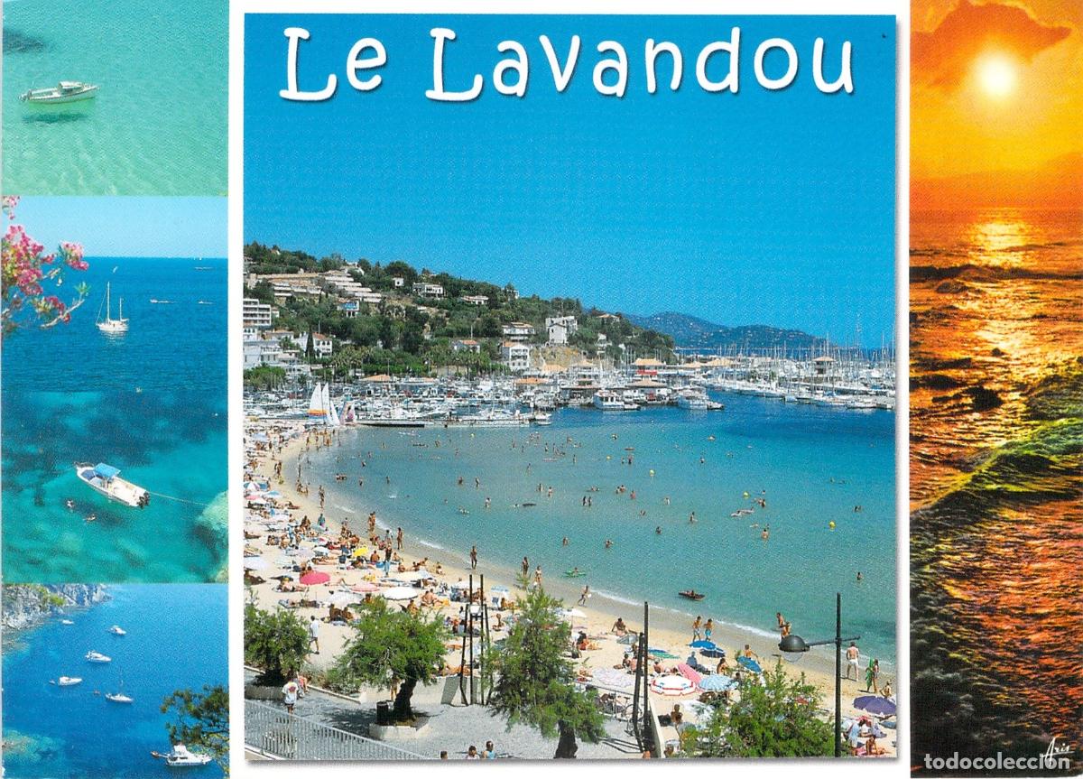 Postcards: Postal de Le Lavandou Var Francia Costa Azul Multivista