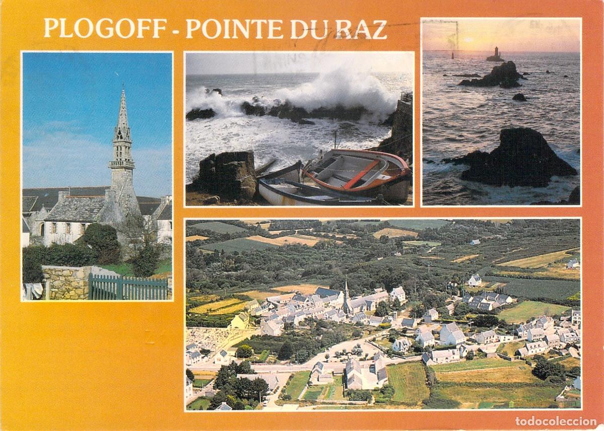 Cartoline: Postal Multivista de Plogoff y Pointe du Raz, Breta&ntilde;a, Francia