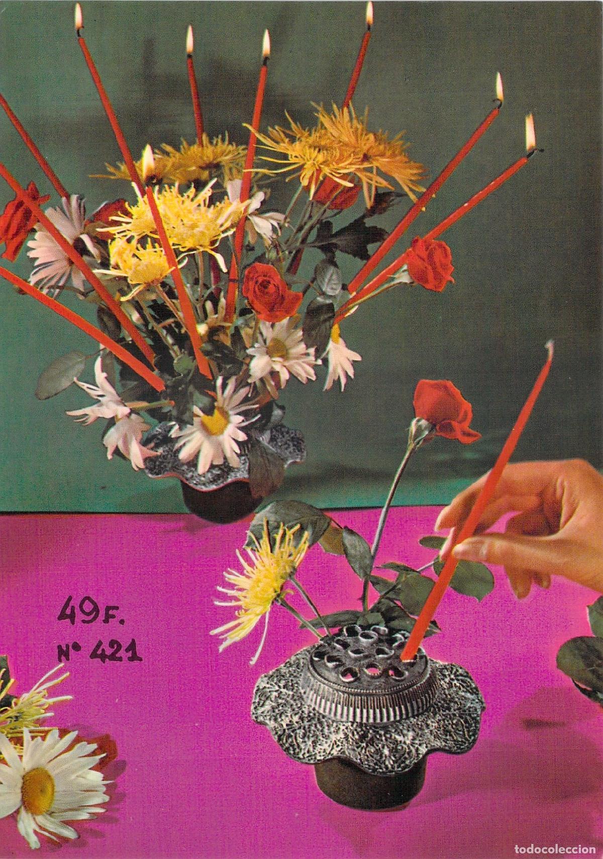 Cartes Postales: Postal Publicitaria de Candelabro Pique-Fleurs La Manufacture Pilote